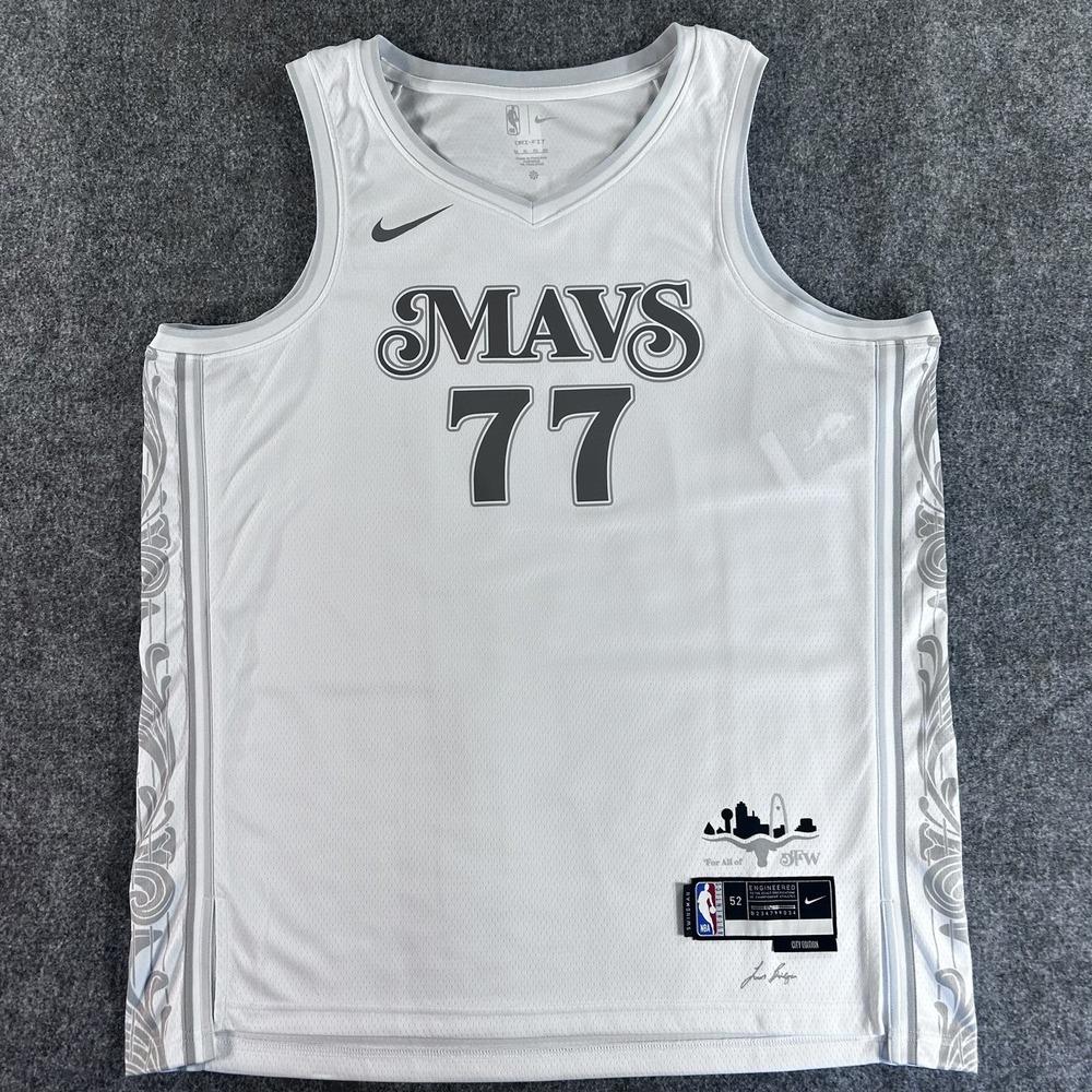 Authentic Nike Luka Doncic Dallas Mavericks 2024/25 City Edition Jersey Men's XL